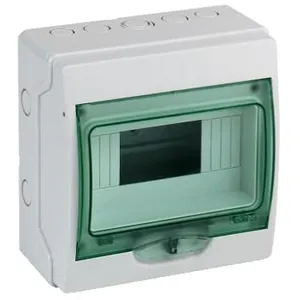 Schneider mureva mini coffret étanche 1 rangée 8 modules IP65 - 13959M