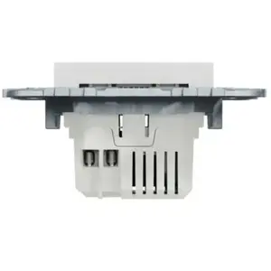 Chargeur USB double 5Vcc 2,4A type A+C Schneider Unica blanc pas cher