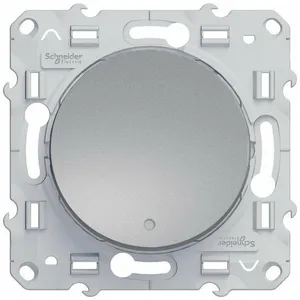 Comparateur de prix : Interrupteur va-et-vient lumineux Schneider Electric Odace aluminium