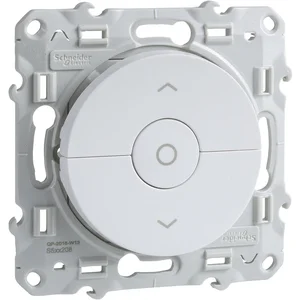 Schneider Interrupteur volet roulant Schneider Odace blanc