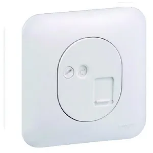 Schneider Prise RJ45 pour téléphone et informatique Ovalis