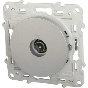 Schneider Prise télévision Odace aluminium pas cher