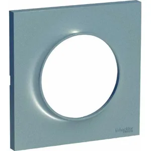 Comparateur de prix : Schneider Plaque de finition 1 poste Odace Styl aluminium