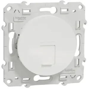 Schneider Prise RJ45 Multimedia Grade 3 Blanc pas cher