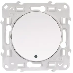 Comparateur de prix : Schneider Interrupteur va-et-vient ODACE 10A à vis blanc lumineux - - S520263