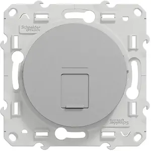 Schneider Prise RJ45 ODACE grade 3 (multimédia) STP Aluminium - - S530476 pas cher