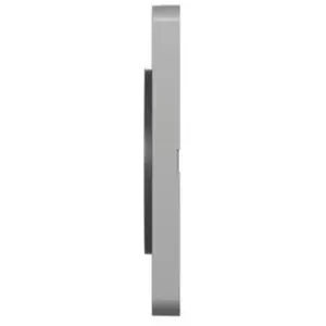 Comparateur de prix : Plaque Schneider Odace Touch Alu Brossé 2 Postes