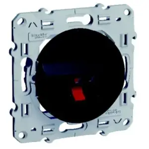 Mécanisme prise haut-parleur Schneider Odace anthracite pas cher