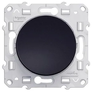 Comparateur de prix : Schneider Interrupteur va et vient Odace anthracite 10 A