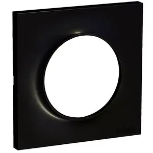 Comparateur de prix : Plaque ODACE Styl anthracite 1 poste - Schneider - S540702
