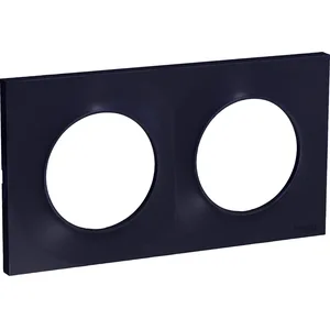 Comparateur de prix : Schneider S540706 Odace Styl Plaque anthracite 3 postes