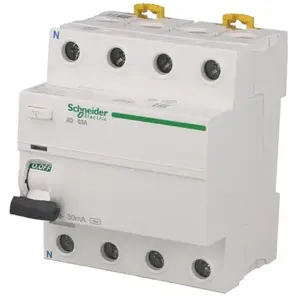Comparateur de prix : Interrupteur différentiel modulaire tétrapolaire Schneider Acti9 iID 4...