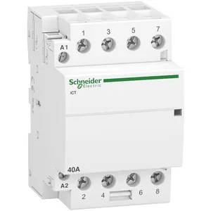 Comparateur de prix : Schneider - Acti9, iCT contacteur 40A 4NO 230...240VCA 50Hz - A9C20844