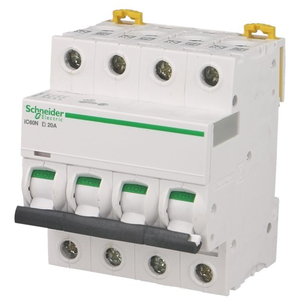 Comparateur de prix : Disjoncteur IC60N 4P 16A Courbe D Schneider ACTI 9