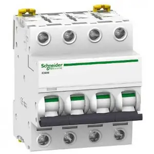 Comparateur de prix : Schneider Disjoncteur IC60N 4P 20A Courbe D Schneider ACTI 9