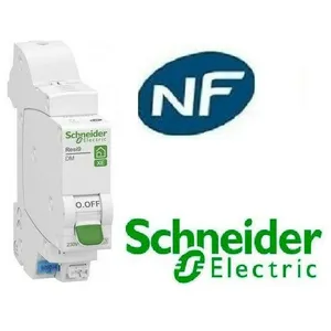 Comparateur de prix : Disjoncteur modulaire - Resi9 - Schneider - 1P + N - 16 A - courbe D