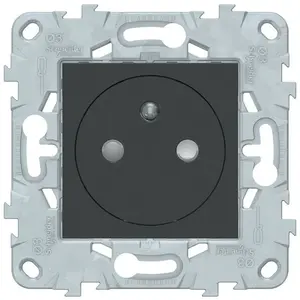 Comparateur de prix : Schneider Prise simple 2P+T affleurante 16A connexion rapide anthracite Unica