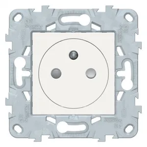 Comparateur de prix : Schneider - Prise simple 2P+T affleurante 16A connexion rapide blanc Unica
