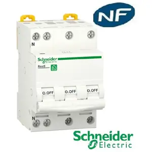 Comparateur de prix : Disjoncteur 3P + n 20A - courbe c - peignable resi9 xp Schneider R9PFC720