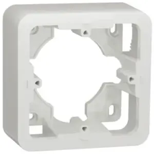Schneider Cadre en saillie 1 poste 87x87x40mm IK04 Unica pas cher