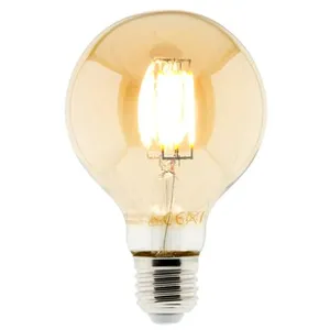 Comparateur de prix : Ampoule Déco filament led ambrée 6W E27 720lm 2500K - Standard Elexity