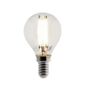 Elexity - Ampoule Déco filament LED Sphérique 4W E14 470lm 2700K (blanc chaud) pas cher