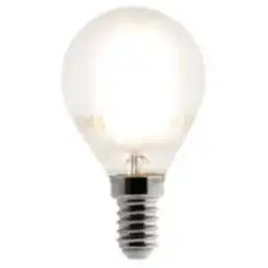 Comparateur de prix : ELEXITY Ampoule LED Déco filament mate 4W E14 Mini globe