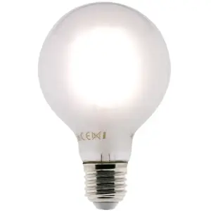 Comparateur de prix : ELEXITY Ampoule LED Déco filament mate 6W E27 globe