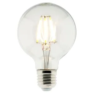 Comparateur de prix : Ampoules LED Déco filament - ELEXITY - Globe - Blanc chaud - 6W - A++