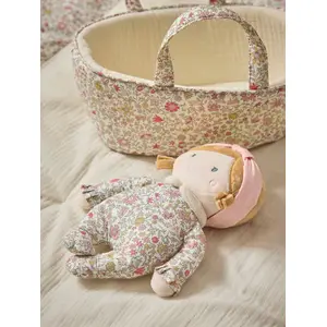 Cyrillus Poupée Et Couffin En Tissu Liberty Lib Godington Park pas cher