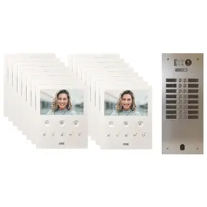 Urmet - Kit Video Alu 2R 16 Bp 2 Voice Programmé Kits video 2Voice KV8...Vendu parbis-electric