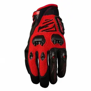 Comparateur de prix : Paire de gants longs five dh rouge noir