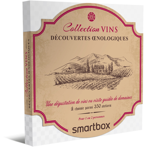 Découvertes oenologiques - SMARTBOX - Coffret Cadeau Gastronomie TU pas cher