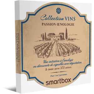 Passion oenologie - SMARTBOX - Coffret Cadeau Gastronomie TU pas cher