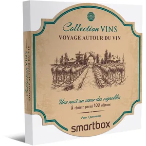 Comparateur de prix : Voyage autour du vin - SMARTBOX - Coffret Cadeau Séjour TU