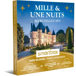 Mille et une nuits merveilleuses - SMARTBOX - Coffret Cadeau Séjour TU pas cher