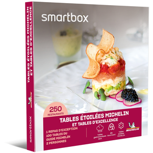 SMARTBOX Tables étoilées MICHELIN et tables d'excellence pas cher