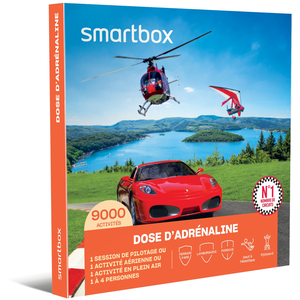 Dose d'adrénaline - SMARTBOX - Coffret Cadeau Sport & Aventure TU pas cher
