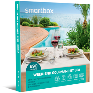 Week-end gourmand et spa - SMARTBOX - Coffret Cadeau Séjour TUVendu paramazon