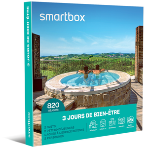 3 jours de bien-être - SMARTBOX - Coffret Cadeau Séjour TUVendu paramazon