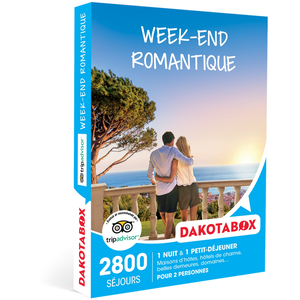 Week-end romantique - DAKOTABOX - Coffret Cadeau Séjour TUVendu parcdiscount