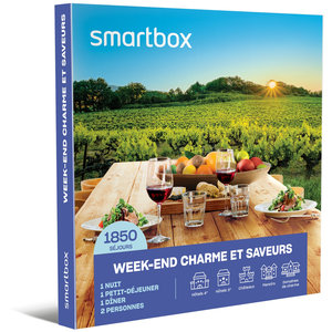 Week-end charme et saveurs - SMARTBOX - Coffret Cadeau Séjour TU