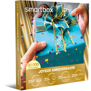 Joyeux anniversaire - SMARTBOX - Coffret Cadeau Multi-thèmes TU pas cher