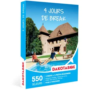 4 jours de break - DAKOTABOX - Coffret Cadeau Séjour TU pas cher