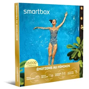Coffret cadeau SmartBox Émotions au fémininVendu paramazon