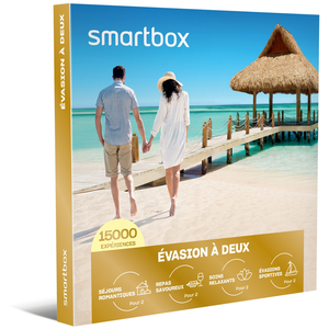 Évasion à deux - SMARTBOX - Coffret Cadeau Multi-thèmes TU pas cher