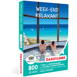Week-end relaxant - DAKOTABOX - Coffret Cadeau Séjour TU