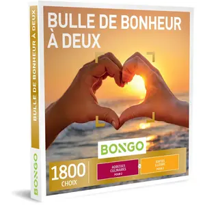 Bongo Bulle de Bonheur à Deux Coffret Cadeau Unisex-Adult, Multicolore, Taille UniqueVendu paramazon