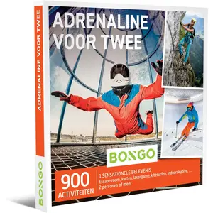 Bongo Adrenaline voor Twee Cadeaubonnen Unisex-Adult, Veelkleurig, Eén maat pas cher