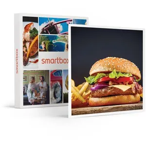 Comparateur de prix : Pause burger à deux - SMARTBOX - Coffret Cadeau Gastronomie